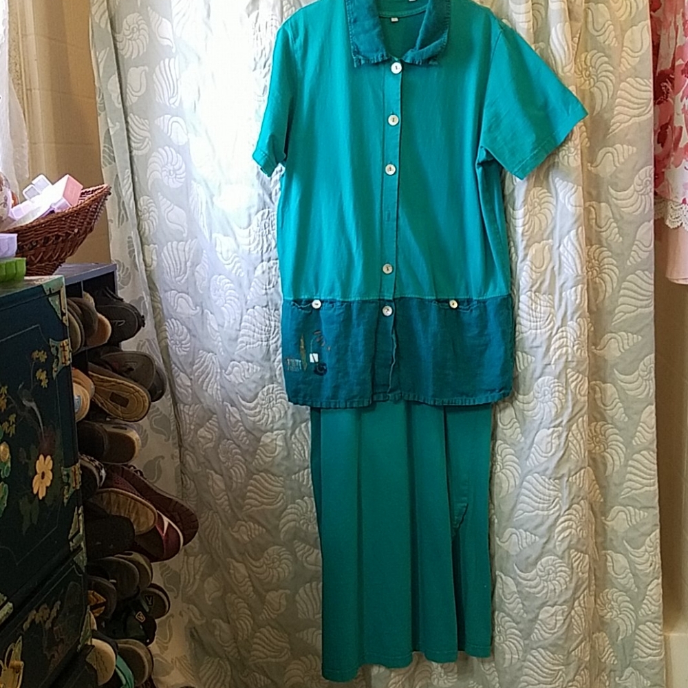 Dress with jacket